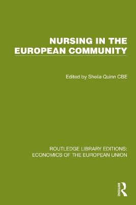Nursing in the European Community - cover