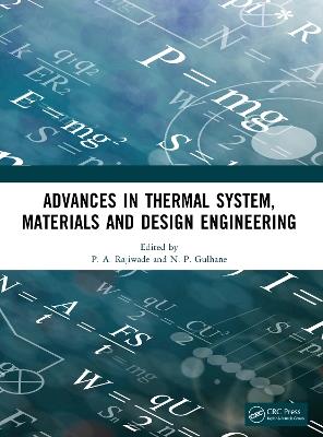 Advances in Thermal System, Materials and Design Engineering - cover