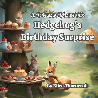 A Hedgerow Hollows Tale Hedgehog's Birthday Surprise - Eliza Thorncroft - cover