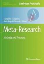 Meta-Research: Methods and Protocols