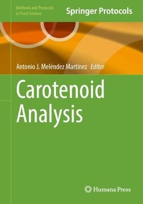 Carotenoid Analysis - cover