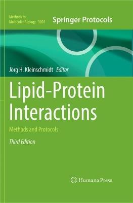 Lipid-Protein Interactions: Methods and Protocols - cover