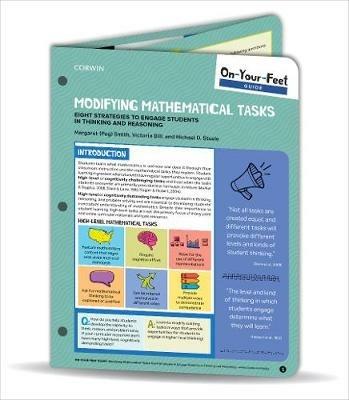 On-Your-Feet Guide: Modifying Mathematical Tasks: Eight Strategies to Engage Students in Thinking and Reasoning - Margaret (Peg) Smith,Victoria L. Bill,Michael D. Steele - cover