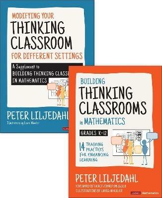 BUNDLE: Liljedahl: Building Thinking Classrooms in Mathematics, Grades K-12 + Liljedahl: Modifying Your Thinking Classroom for Different Settings - Peter Liljedahl - cover