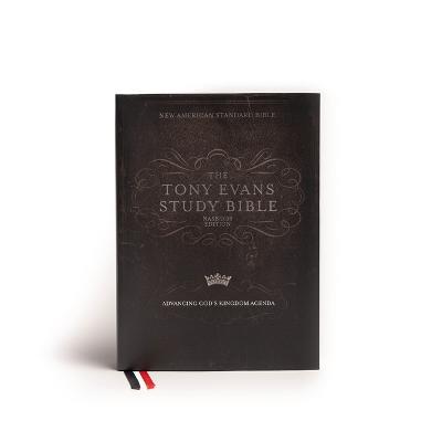 NASB Tony Evans Study Bible, Jacketed Hardcover - cover