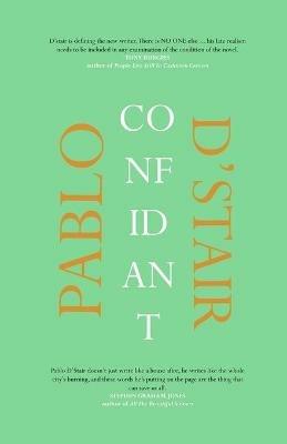 Confidant - Pablo D'Stair - cover