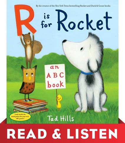R Is for Rocket: An ABC Book: Read & Listen Edition - Hills Tad - ebook