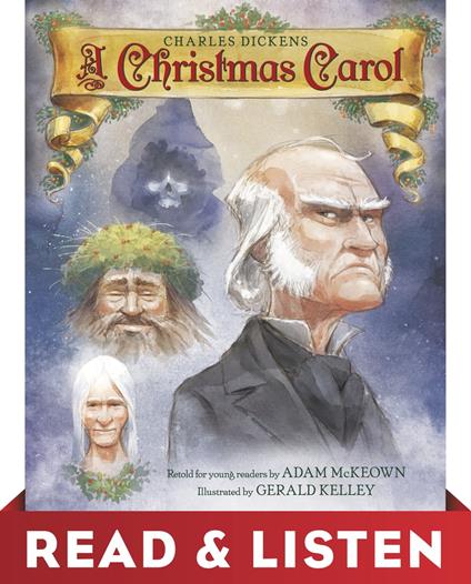 A Christmas Carol: Read & Listen Edition - Adam McKeown,Gerald Kelley - ebook
