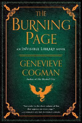 The Burning Page - Genevieve Cogman - cover