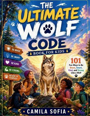The Ultimate Wolf Code Book For Kids: 101 Fun Ways to Be Brave, Smart, Kind, and Strong Like a Wolf - Camila Sofia - cover