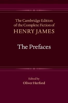 The Prefaces - Henry James - cover
