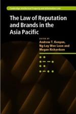 The Law of Reputation and Brands in the Asia Pacific