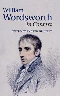 William Wordsworth in Context - cover