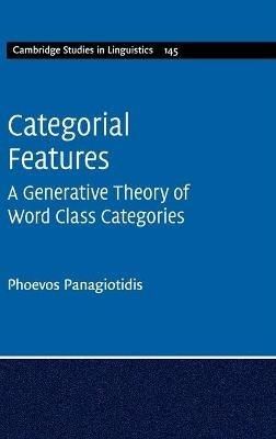 Categorial Features - Phoevos Panagiotidis - cover