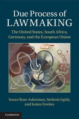 Due Process of Lawmaking: The United States, South Africa, Germany, and the European Union - Susan Rose-Ackerman,Stefanie Egidy,James Fowkes - cover