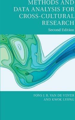 Methods and Data Analysis for Cross-Cultural Research - Fons J. R. van de Vijver,Kwok Leung - cover