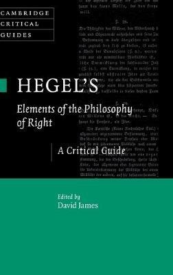 Hegel's Elements of the Philosophy of Right: A Critical Guide - cover