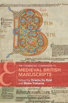 The Cambridge Companion to Medieval British Manuscripts - cover