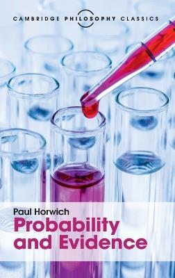 Probability and Evidence - Paul Horwich - cover