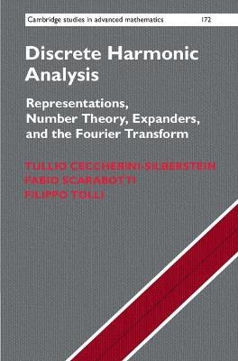 Discrete Harmonic Analysis: Representations, Number Theory, Expanders, and the Fourier Transform - Tullio Ceccherini-Silberstein,Fabio Scarabotti,Filippo Tolli - cover