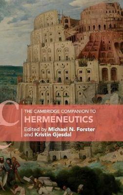 The Cambridge Companion to Hermeneutics - cover