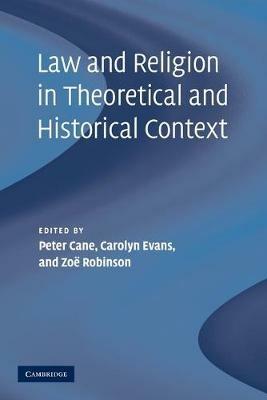 Law and Religion in Theoretical and Historical Context - cover