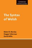 The Syntax of Welsh - Robert D. Borsley,Maggie Tallerman,David Willis - cover