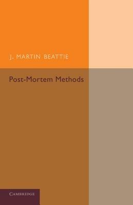Post-Mortem Methods - J. Martin Beattie - cover