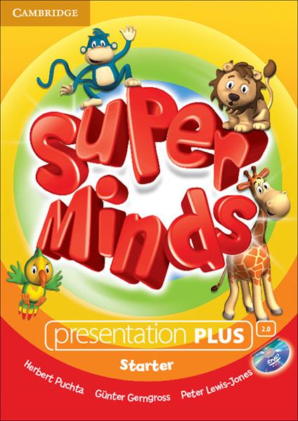 Super Minds Starter Presentation Plus DVD-ROM - Herbert Puchta,Gunter Gerngross,Peter Lewis-Jones - cover