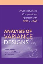 Analysis of Variance Designs