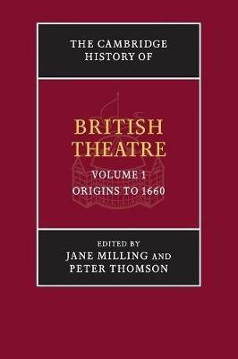 The Cambridge History of British Theatre - cover