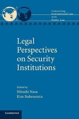 Legal Perspectives on Security Institutions - cover