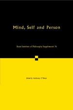 Mind, Self and Person