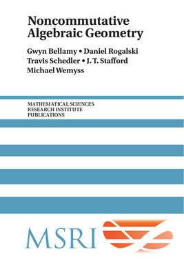 Noncommutative Algebraic Geometry - Gwyn Bellamy,Daniel Rogalski,Travis Schedler - cover