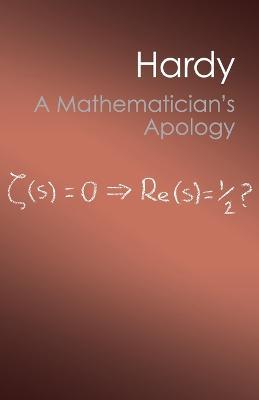 A Mathematician's Apology - G. H. Hardy - cover
