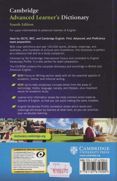 Cambridge advanced learner's dictionary. Con CD-ROM - 2
