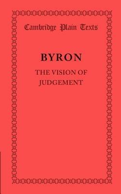 The Vision of Judgement - Lord Byron - cover