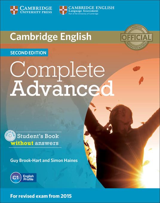 Complete Advanced Student's Book without Answers with CD-ROM - Guy Brook-Hart,Simon Haines - cover