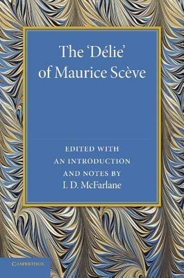 The 'Delie' - Maurice Sceve - cover