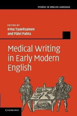 Medical Writing in Early Modern English - cover