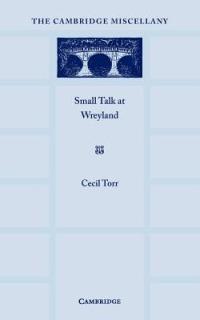 Small Talk at Wreyland - Cecil Torr - cover