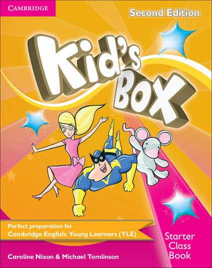 Kid's Box Starter Class Book with CD-ROM - Caroline Nixon,Michael Tomlinson - cover