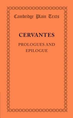 Prologues and Epilogue - Cervantes - cover