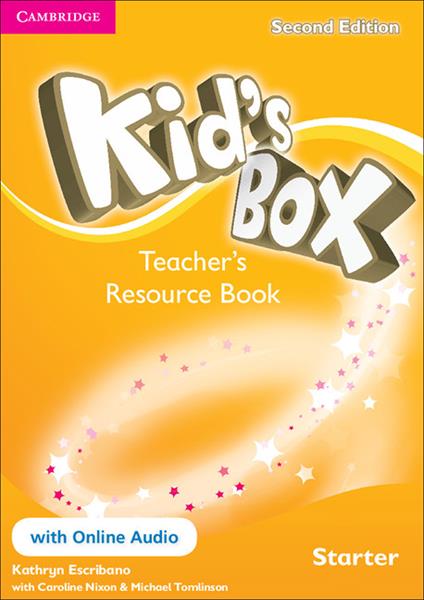Kid's Box Starter Teacher's Resource Book with Online Audio - Kathryn Escribano - cover