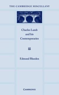 Charles Lamb and his Contemporaries - Edmund Blunden - cover