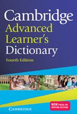 Cambridge advanced learner's dictionary