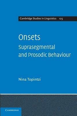 Onsets: Suprasegmental and Prosodic Behaviour - Nina Topintzi - cover