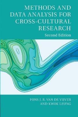 Methods and Data Analysis for Cross-Cultural Research - Fons J. R. van de Vijver,Kwok Leung - cover