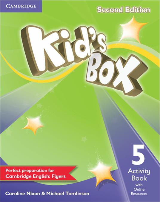 Kid's Box Level 5 Activity Book with Online Resources - Caroline Nixon,Michael Tomlinson - cover