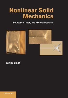 Nonlinear Solid Mechanics: Bifurcation Theory and Material Instability - Davide Bigoni - cover